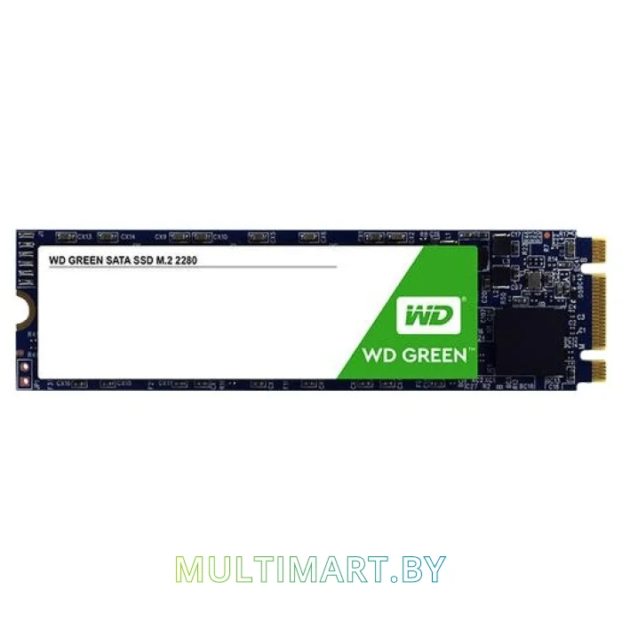 SSD диск WD Green 120GB (WDS120G2G0B)